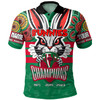 South Sydney Rabbitohs Polo Shirt - Custom Talent Win Games But Teamwork And Intelligence Win Championships With Aboriginal Style