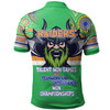 Canberra Raiders Polo Shirt - Custom Talent Win Games But Teamwork And Intelligence Win Championships With Aboriginal Style