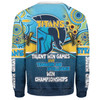 Gold Coast Titans Sport Sweatshirt - Custom Talent Win Games But Teamwork And Intelligence Win Championships With Aboriginal Style