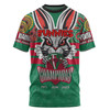 South Sydney Rabbitohs T-Shirt - Custom Talent Win Games But Teamwork And Intelligence Win Championships With Aboriginal Style