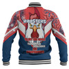 Sydney Roosters Baseball Jacket - Custom Talent Win Games But Teamwork And Intelligence Win Championships With Aboriginal Style