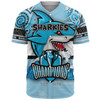 Cronulla-Sutherland Sharks Baseball Shirt - Custom Talent Win Games But Teamwork And Intelligence Win Championships With Aboriginal Style