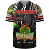 Penrith Panthers Baseball Shirt - Custom Talent Win Games But Teamwork And Intelligence Win Championships With Aboriginal Style