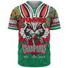 South Sydney Rabbitohs Baseball Shirt - Custom Talent Win Games But Teamwork And Intelligence Win Championships With Aboriginal Style