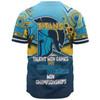Gold Coast Titans Sport Baseball Shirt - Custom Talent Win Games But Teamwork And Intelligence Win Championships With Aboriginal Style