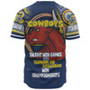 North Queensland Cowboys Baseball Shirt - Custom Talent Win Games But Teamwork And Intelligence Win Championships With Aboriginal Style