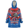 Newcastle Knights Sport Snug Hoodie - Custom Talent Win Games But Teamwork And Intelligence Win Championships With Aboriginal Style