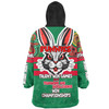 South Sydney Rabbitohs Snug Hoodie - Custom Talent Win Games But Teamwork And Intelligence Win Championships With Aboriginal Style