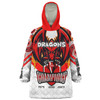 St. George Illawarra Dragons Snug Hoodie - Custom Talent Win Games But Teamwork And Intelligence Win Championships With Aboriginal Style