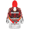 St. George Illawarra Dragons Snug Hoodie - Custom Talent Win Games But Teamwork And Intelligence Win Championships With Aboriginal Style