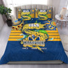 Parramatta Eels Bedding Set Talent Win Games But Teamwork And Intelligence Win Championships With Aboriginal Style