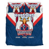 Sydney Roosters Bedding Set Talent Win Games But Teamwork And Intelligence Win Championships With Aboriginal Style