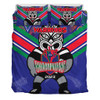 New Zealand Warriors Bedding Set Talent Win Games But Teamwork And Intelligence Win Championships With Aboriginal Style