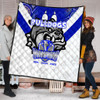 Canterbury-Bankstown Bulldogs Premium Quilt Talent Win Games But Teamwork And Intelligence Win Championships With Aboriginal Style