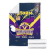 Melbourne Storm Premium Blanket Talent Win Games But Teamwork And Intelligence Win Championships With Aboriginal Style