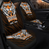 Wests Tigers Car Seat Covers Talent Win Games But Teamwork And Intelligence Win Championships With Aboriginal Style