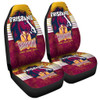 Brisbane Broncos Car Seat Covers Talent Win Games But Teamwork And Intelligence Win Championships With Aboriginal Style