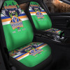 Canberra Raiders Car Seat Covers Talent Win Games But Teamwork And Intelligence Win Championships With Aboriginal Style