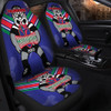 New Zealand Warriors Car Seat Covers Talent Win Games But Teamwork And Intelligence Win Championships With Aboriginal Style