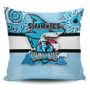 Cronulla-Sutherland Sharks Pillow Cover Talent Win Games But Teamwork And Intelligence Win Championships With Aboriginal Style