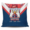 Sydney Roosters Pillow Cover Talent Win Games But Teamwork And Intelligence Win Championships With Aboriginal Style