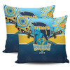 Gold Coast Titans Pillow Cover Talent Win Games But Teamwork And Intelligence Win Championships With Aboriginal Style