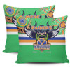 Canberra Raiders Pillow Cover Talent Win Games But Teamwork And Intelligence Win Championships With Aboriginal Style
