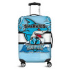 Cronulla-Sutherland Sharks Luggage Cover Talent Win Games But Teamwork And Intelligence Win Championships With Aboriginal Style
