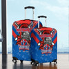 Newcastle Knights Luggage Cover Talent Win Games But Teamwork And Intelligence Win Championships With Aboriginal Style