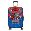Newcastle Knights Luggage Cover Talent Win Games But Teamwork And Intelligence Win Championships With Aboriginal Style