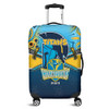 Gold Coast Titans Luggage Cover Talent Win Games But Teamwork And Intelligence Win Championships With Aboriginal Style