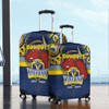 North Queensland Cowboys Luggage Cover Talent Win Games But Teamwork And Intelligence Win Championships With Aboriginal Style