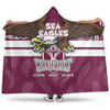 Manly Warringah Sea Eagles Hooded Blanket Talent Win Games But Teamwork And Intelligence Win Championships With Aboriginal Style