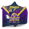 Melbourne Storm Hooded Blanket Talent Win Games But Teamwork And Intelligence Win Championships With Aboriginal Style