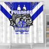 Canterbury-Bankstown Bulldogs Shower Curtain Talent Win Games But Teamwork And Intelligence Win Championships With Aboriginal Style