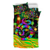 Australia Aboriginal Bedding Set - Australia Rainbow Snake And Tree Aboriginal Style Bedding Set