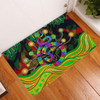 Australia Aboriginal Door Mat - Australia Rainbow Snake And Tree Aboriginal Style Door Mat