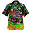Australia Hawaiian Shirt - Australia Rainbow Snake And Tree Aboriginal Style