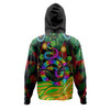 Australia Hoodie - Australia Rainbow Snake And Tree Aboriginal Style