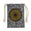 Australia Aboriginal Drawstring Bag - Aboriginal dot art vector sunflower design Bag