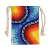 Australia Aboriginal Drawstring Bag - Illustration based on aboriginal style of background Bag