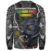 Penrith Panthers Grand Final Custom Sweatshirt - Custom Penrith Panthers With Contemporary Style Of Aboriginal Painting Sweatshirt