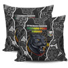 Penrith Panthers Grand Final Custom Pillow Covers - Custom Penrith Panthers With Contemporary Style Of Aboriginal Painting Pillow Covers