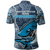 Cronulla-Sutherland Sharks Grand Final Custom Polo Shirt - Custom Sharks Painting Polo Shirt