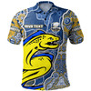 Parramatta Eels Grand Final Custom Polo Shirt - Custom Parramatta Eels With Contemporary Style Of Aboriginal Painting Polo Shirt