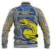 Parramatta Eels Grand Final Custom Baseball Jacket - Custom Parramatta Eels With Contemporary Style Of Aboriginal Painting Baseball Jacket