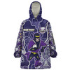 Melbourne Storm Grand Final Custom Snug Hoodie - Custom Melbourne Storm With Contemporary Style Of Aboriginal Painting Snug Hoodie