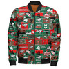 South Sydney Rabbitohs Bomber Jacket - Team Of Us Die Hard Fan Supporters Comic Style