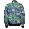 Canberra Raiders Bomber Jacket - Team Of Us Die Hard Fan Supporters Comic Style