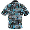 Cronulla-Sutherland Sharks Hawaiian Shirt - Team Of Us Die Hard Fan Supporters Comic Style